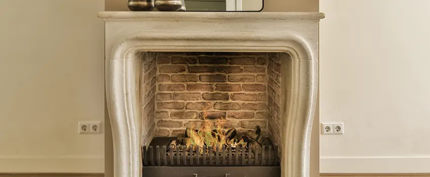 Vintage-style Fireplace Redesign in Elmwood Park, New Jersey