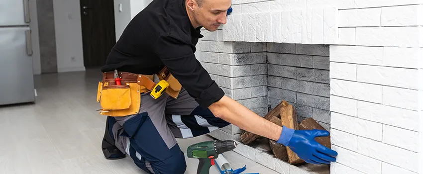 Fireplace Damaged Damper Frame Repair Services in Elmwood Park, New Jersey