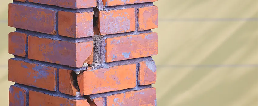 Repairing Cracked Porcelain Tiles for Fireplace in Elmwood Park, NJ